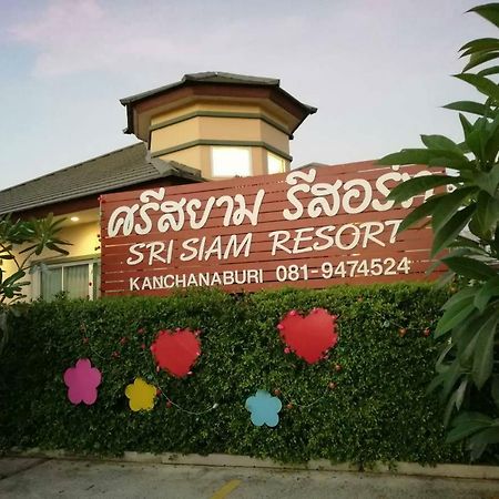 Sri Siam Resort Kanchanaburi City Exteriör bild